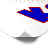 Kaptain Kernel Popcorn Superhero Poster (Ecke)