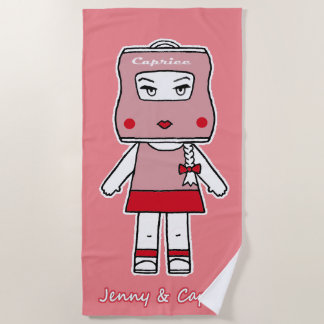 Kaptiskücher Strandtuch