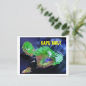 Kapu Maui Postkarte (Stehend Vorderseite)