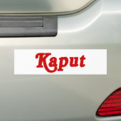 KAPUT ♦ FUNKTIONIERT NICHT ♦ AUTOAUFKLEBER (Auf Auto)