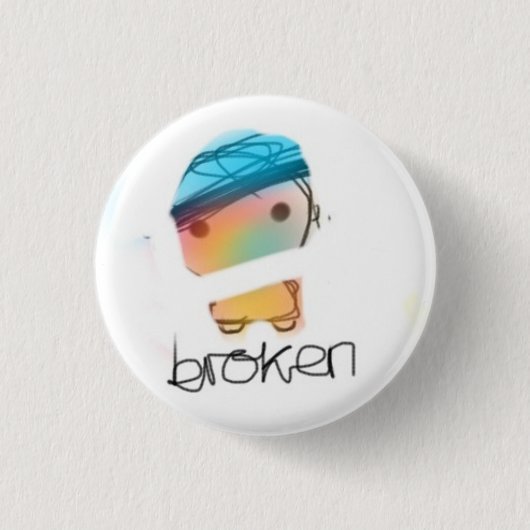 kaputt button (Vorderseite)