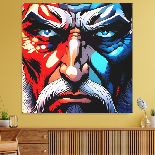 kaputt leinwanddruck (Insitu (Wohnzimmer))