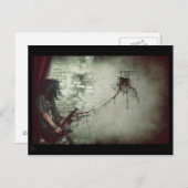 'kaputt' postkarte (Vorne/Hinten)