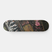 Kaputte Klavier Skateboard (Horizontal)