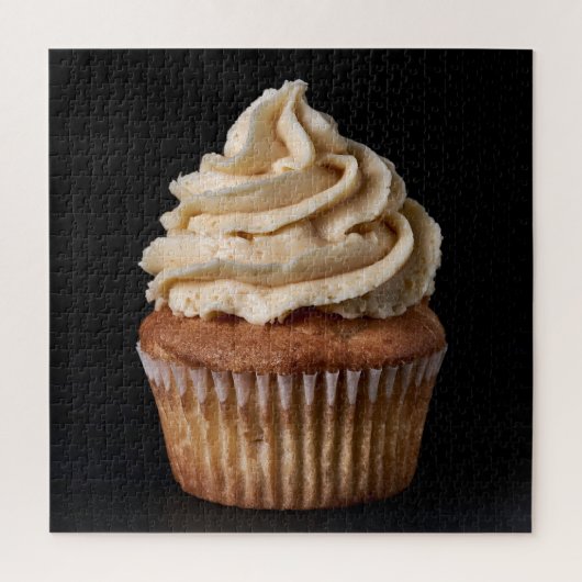 Kaputtes Buttercreme-Cupcake-Puzzle Puzzle (Vertikal)