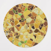 kaputtes Mosaik A Etiketten (Design 1)