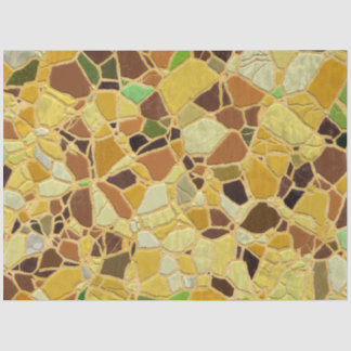 kaputtes Mosaik A Seidenpapier