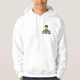 Kapuzen-Sweatshirt mit Manga-Sicherheitsfachmann Hoodie