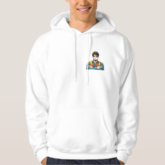 Kapuzen-Sweatshirt mit Manga-Sicherheitsfachmann Hoodie