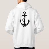 Kapuzenpullover mit Anker Hoodie (Rückseite)