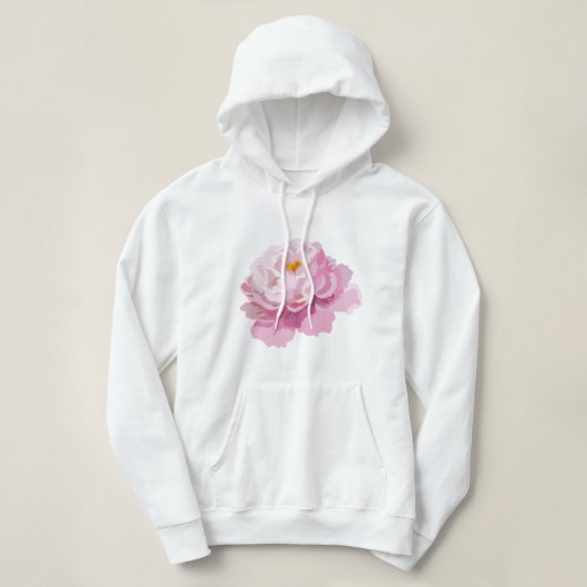 Kapuzenpullover mit Blumen Hoodie (Design vorne)