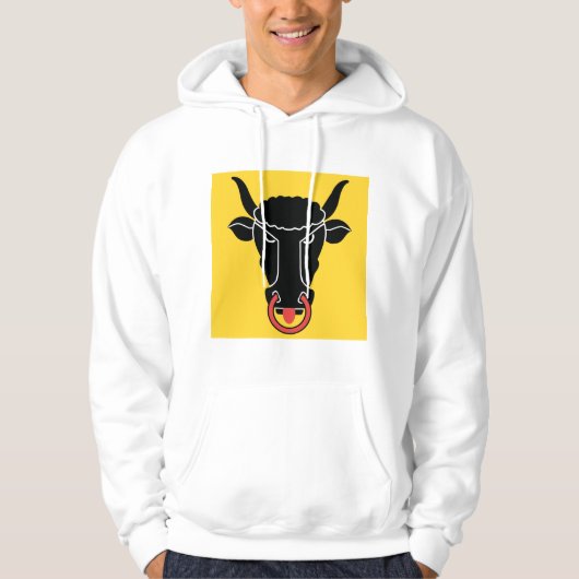 Kapuzenpullover mit Flagge des Kantons Uri, Schwei Hoodie (Vorderseite)