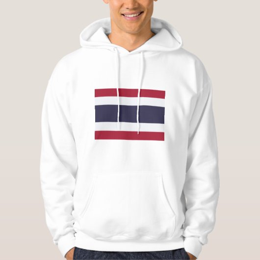 Kapuzenpullover mit Flagge Thailands Hoodie (Vorderseite)