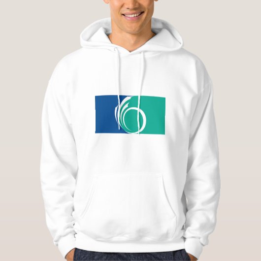 Kapuzenpullover mit Flagge von Ottawa, Kanada Hoodie (Vorderseite)