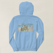 Kapuzenpullover mit Flying Joanna Hoodie (Design Rückseite)