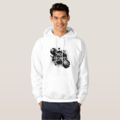 Kapuzenpullover ohne Ausreden – Fette Motivations- Hoodie (Vorne ganz)