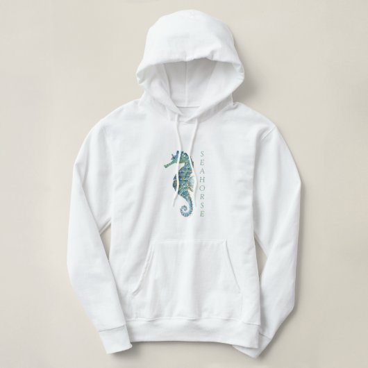 Kapuzenpullover - Seepferdchen Hoodie (Design vorne)