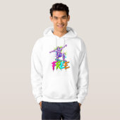 Kapuzenpullover Skateboard Freiheit Hoodie (Vorne ganz)