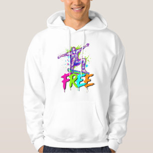 Kapuzenpullover Skateboard Freiheit Hoodie