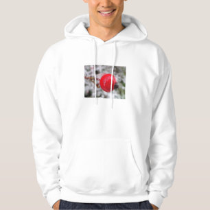 Kapuzenshirt Hagebutte mit Eis Hoodie