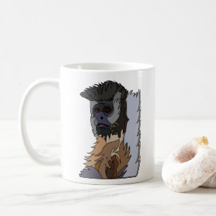Kapuzineraffe Kaffeetasse