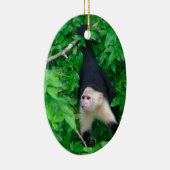 Kapuzineraffe Keramik Ornament (Rechts)