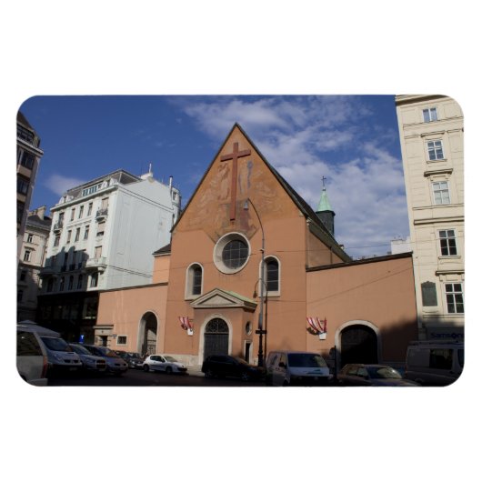Kapuzinerkirche, Wien Österreich Magnet (Horizontal)
