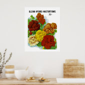 Kapuzinerkresse Poster (Küche)