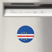 Kapverdische Flagge Magnet (In Situ (Geschirrspüler))