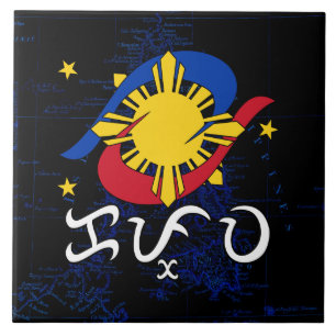Kapwa (Baybayin-Schrift) Fliese