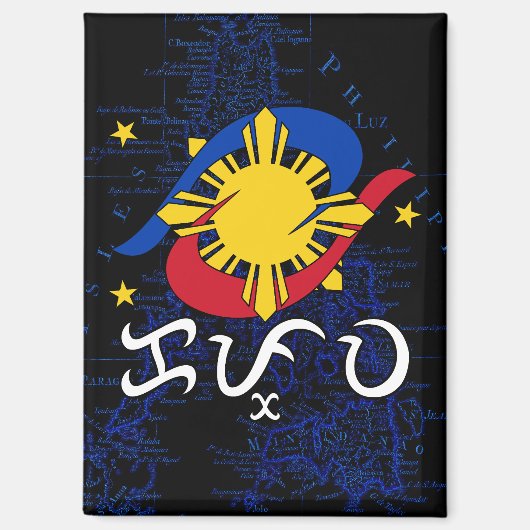 Kapwa (Baybayin-Schrift) Magnet (Vorderseite)
