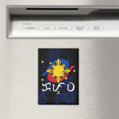Kapwa (Baybayin-Schrift) Magnet (In Situ (Geschirrspüler))