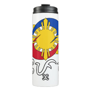 Kapwa (Baybayin-Schrift) Thermosbecher