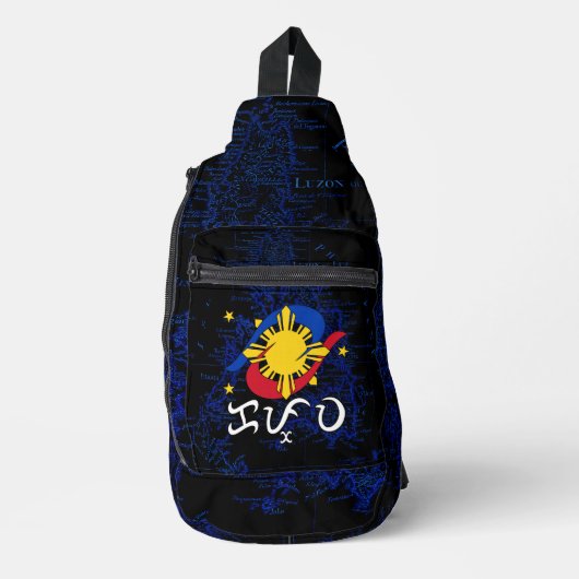 Kapwa (Baybayin script) Crossbody Bag (Vorderseite)