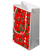 Kapybara Kleine Geschenktüte (Rückseite Schrägansicht)