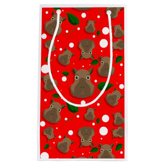 Kapybara Kleine Geschenktüte (Vorderseite)