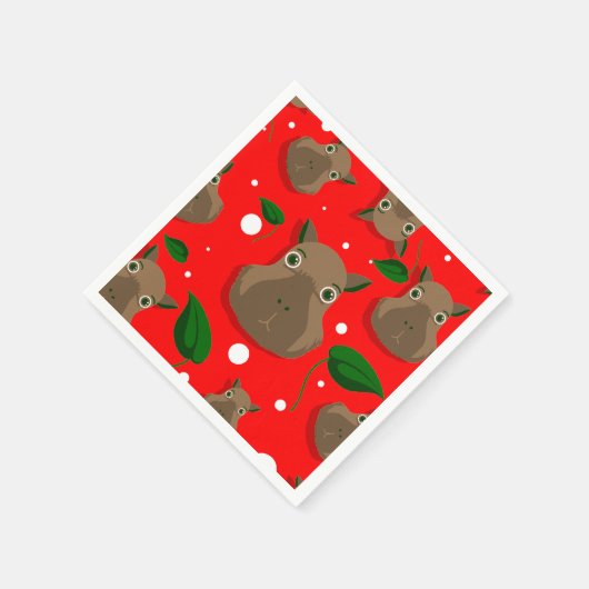 Kapybara Serviette (Ecke)