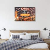 Kar-mi "Das erschreckendste Geheimnis Indiens" Leinwanddruck (Insitu (Schlafzimmer))