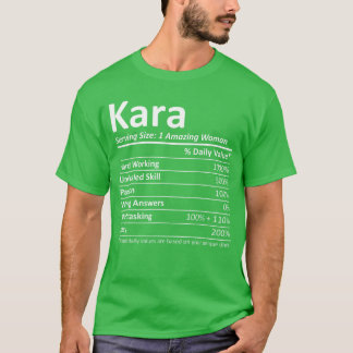 KARA Nutrition Personalisierter Name Lustiges Weih T-Shirt
