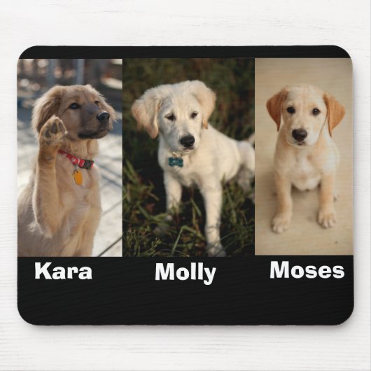 Kara Welle, Moses, Molly jünger, Moses, Molly,… Mousepad (Vorne)