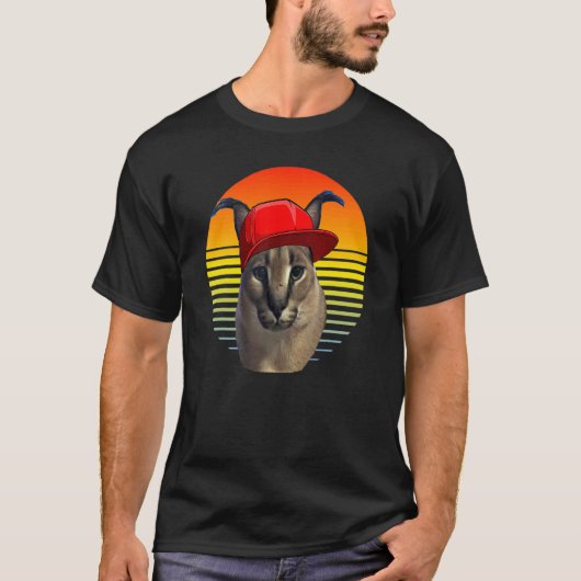 Karacal-Meme-Katze T-Shirt (Vorderseite)