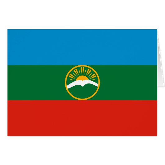 Karachay Cherkessia Flag (Vorderseite (Horizontal))