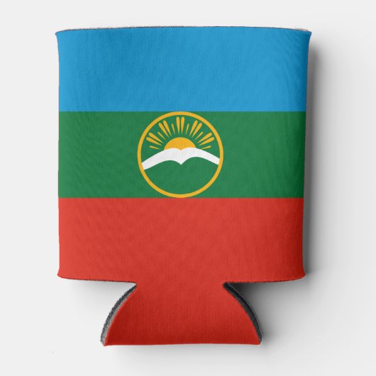 Karachay Cherkessia Flag Dosenkühler (Vorderseite)