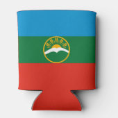 Karachay Cherkessia Flag Dosenkühler (Rückseite)