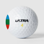 Karachay Cherkessia Flag Golfball (Logo)