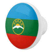 Karachay Cherkessia Flag Keramikknauf (Rechts)