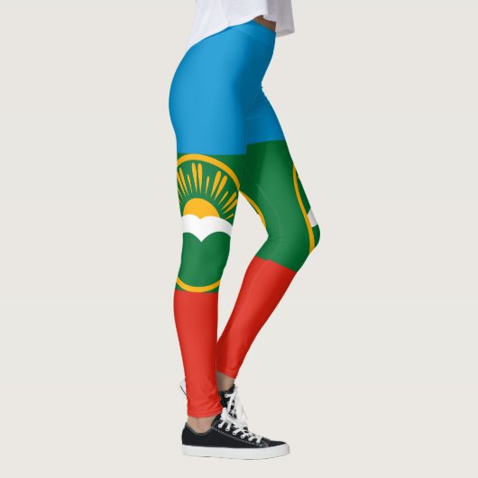Karachay Cherkessia Flag Leggings (Rechts)