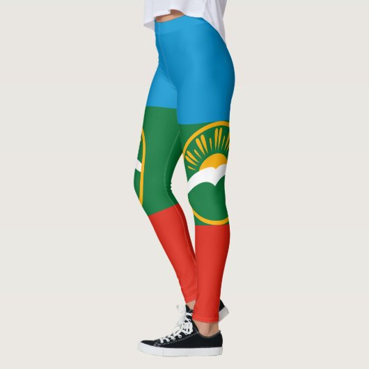 Karachay Cherkessia Flag Leggings (Links)