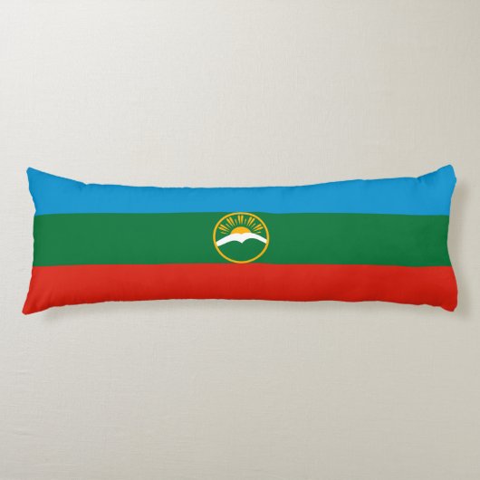 Karachay Cherkessia Flag Seitenschläferkissen (Vorderseite)
