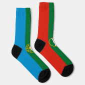 Karachay Cherkessia Flag Socken (Rechts)
